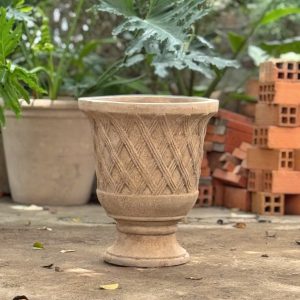 Cúp kẻ karo, D38xC45 cm